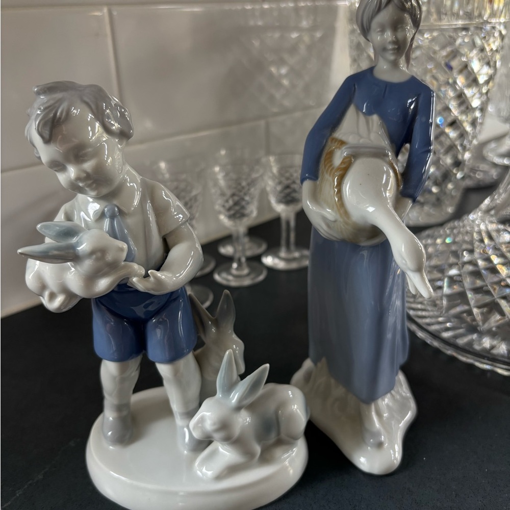 Gerold Porzellan Bavaria West Germany Figurines